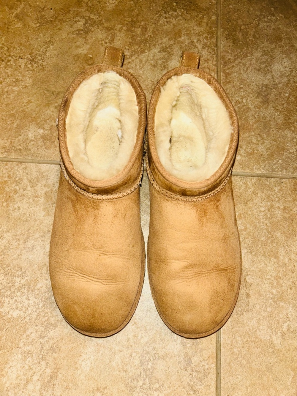 UGG Short Brown Chestnut Boot Boots Size 9 Australia